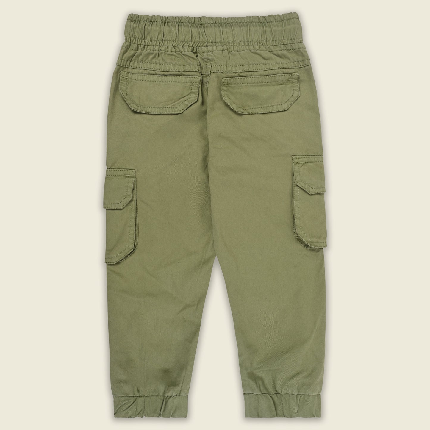 Boys Cotton Denim Cargo Joggers â€“ Soft & Stretchable Pants