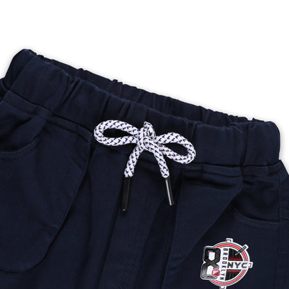 Boys Mid Rise Printed Jogger Fit Jeans