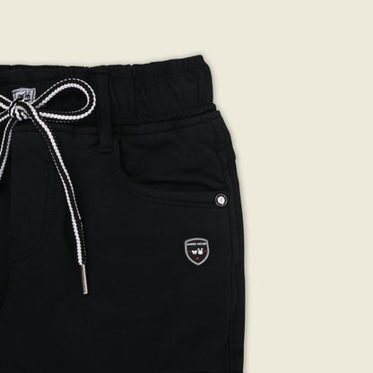 Boys Cotton Denim Cargo Pants â€“ Stretchable Joggers