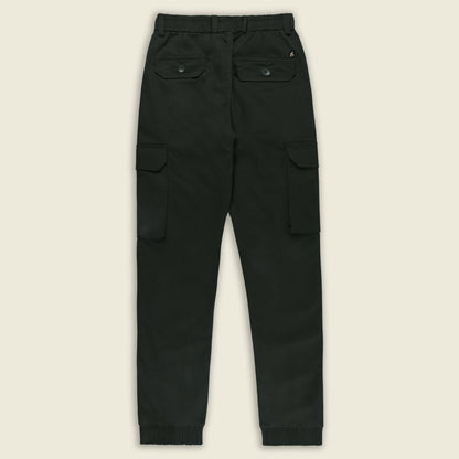Men’s Cotton Cargo Pants | Comfortable Casual Wear with Multi Utility Pockets | Elastic Waist & Cuffed Jogger Fit