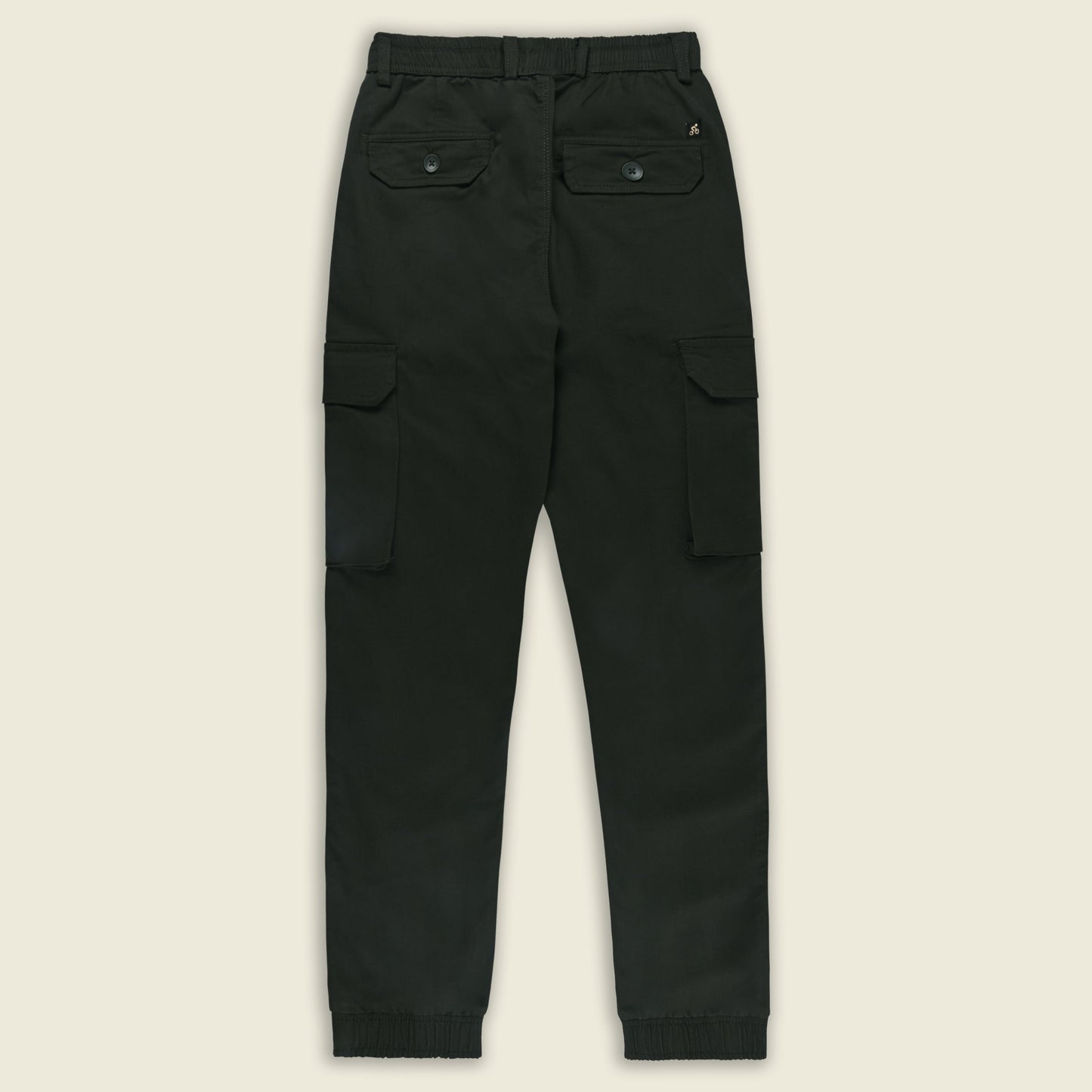 Men’s Cotton Cargo Pants | Comfortable Casual Wear with Multi Utility Pockets | Elastic Waist & Cuffed Jogger Fit