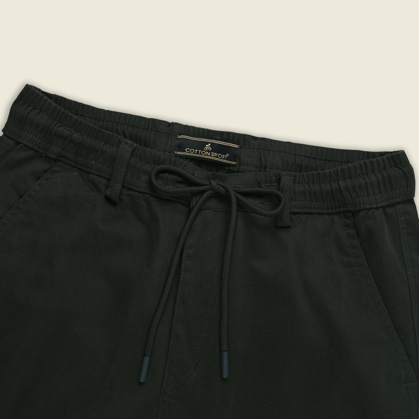 Men’s Cotton Cargo Pants | Comfortable Casual Wear with Multi Utility Pockets | Elastic Waist & Cuffed Jogger Fit