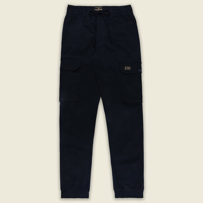 Men’s Cotton Cargo Pants | Comfortable Casual Wear with Multi Utility Pockets | Elastic Waist & Cuffed Jogger Fit