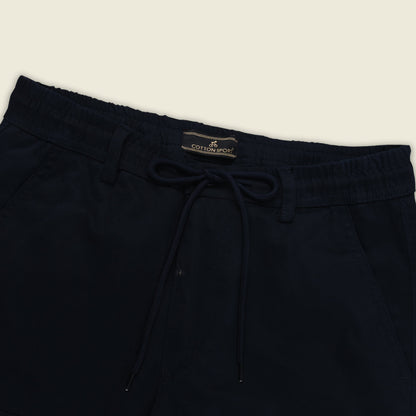 Men’s Cotton Cargo Pants | Comfortable Casual Wear with Multi Utility Pockets | Elastic Waist & Cuffed Jogger Fit