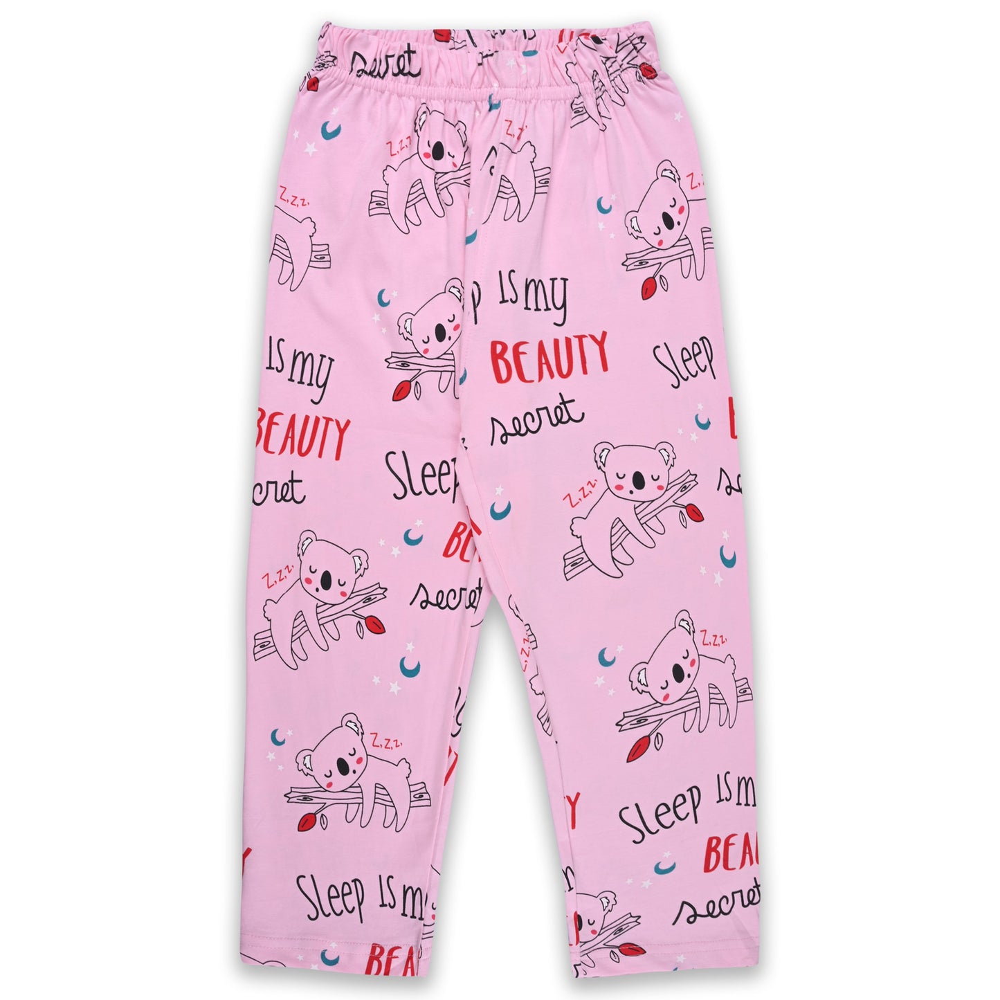 Girls Cute Printed Cotton Summer Nightsuit