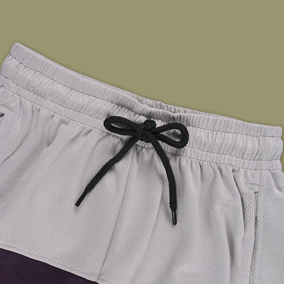 Boys Sporty Striped Printed Shorts