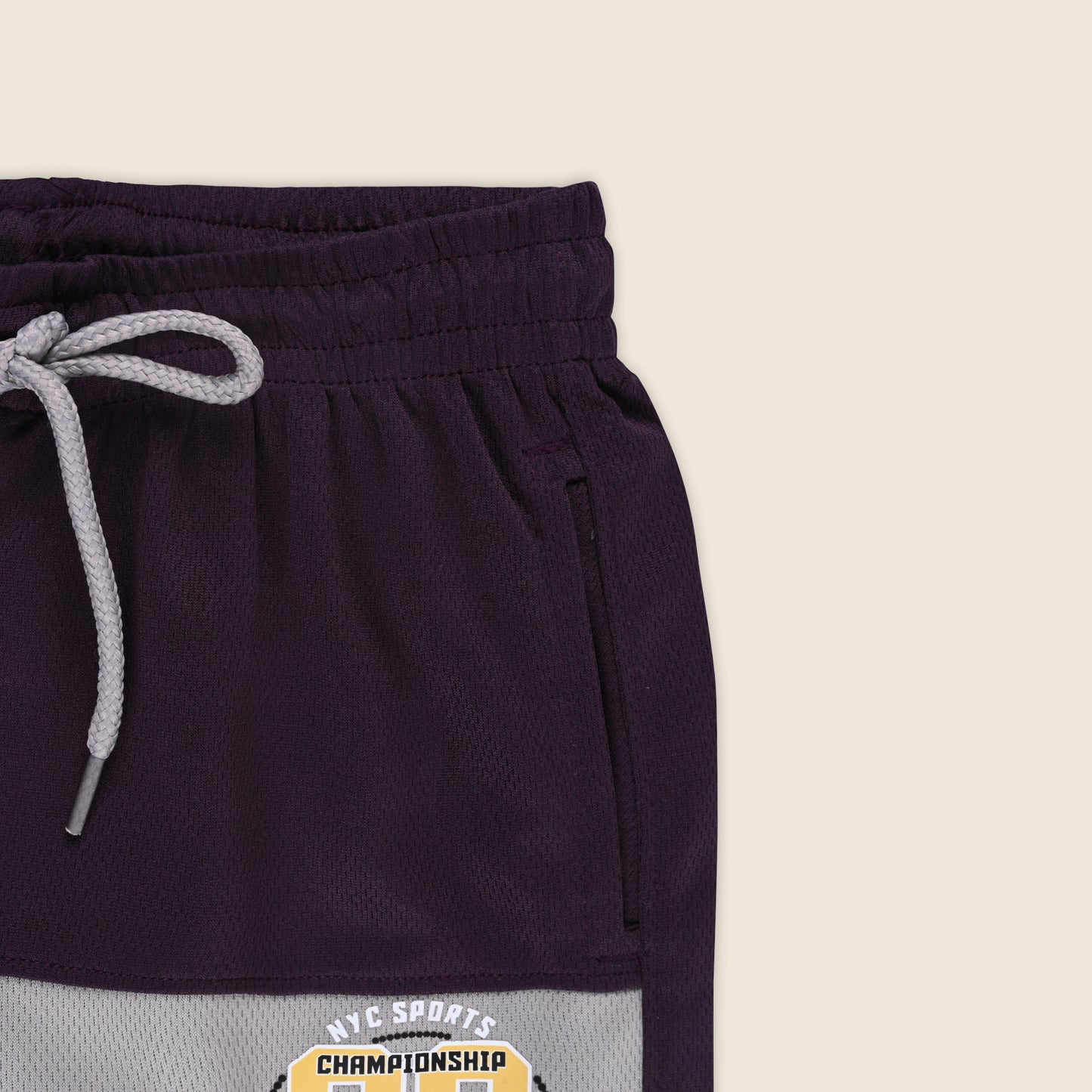 Boys Sporty Striped Printed Shorts