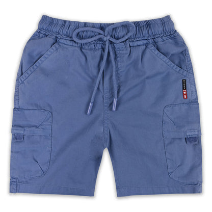 Boys Cotton Cargo Shorts Pack of 2 with Drawstring Waist | Casual Kids Summer Wear