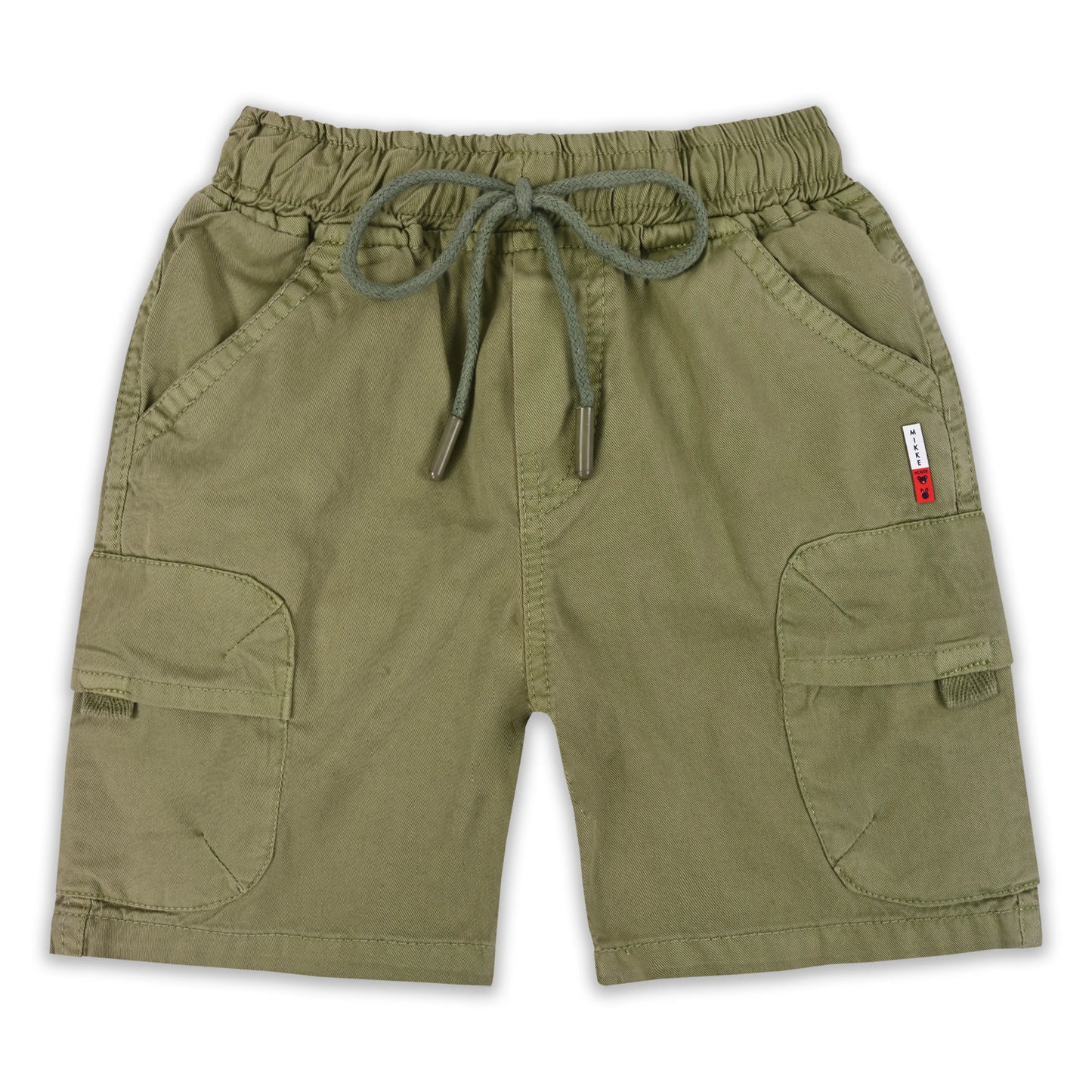 Boys Cotton Cargo Shorts Pack of 2 with Drawstring Waist | Casual Kids Summer Wear