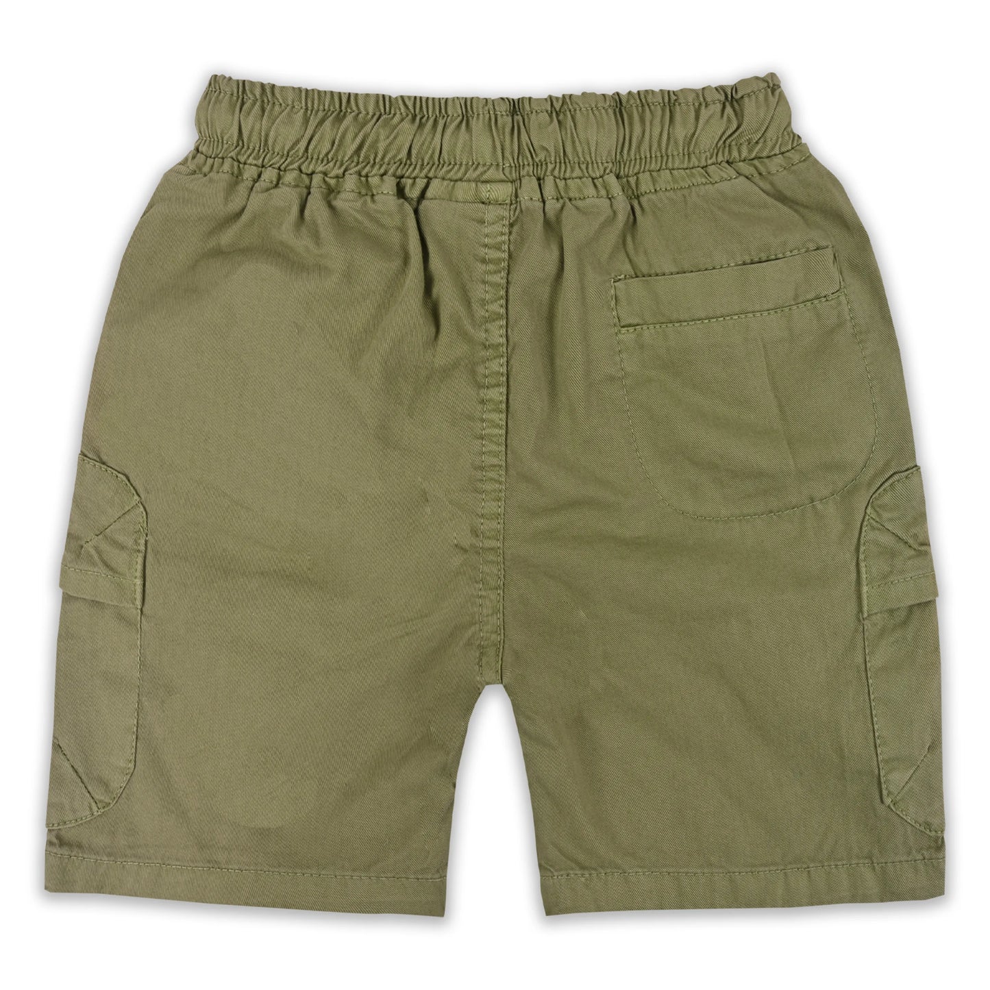 Boys Cotton Cargo Shorts Pack of 2 with Drawstring Waist | Casual Kids Summer Wear