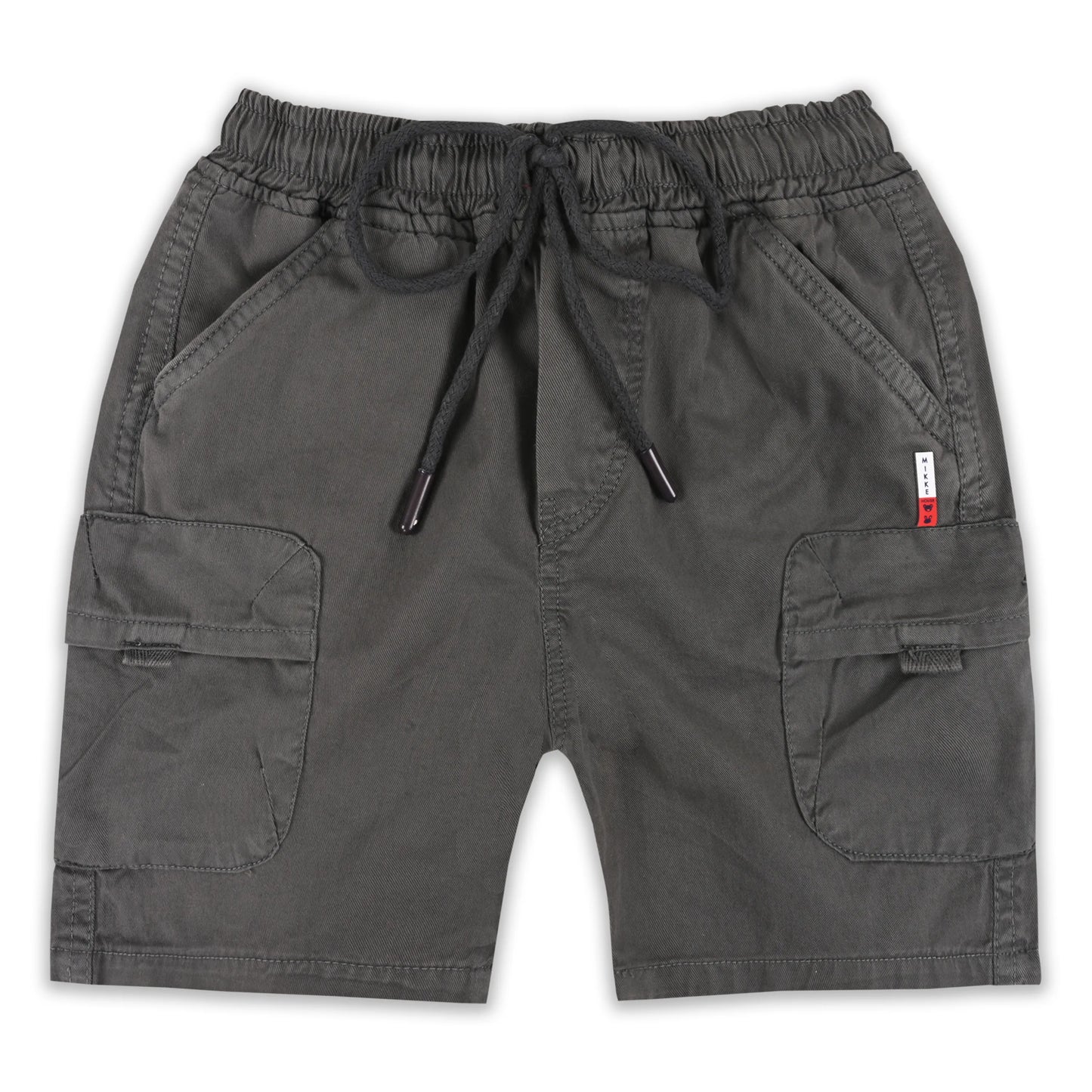 Boys Cotton Cargo Shorts Pack of 2 with Drawstring Waist | Casual Kids Summer Wear