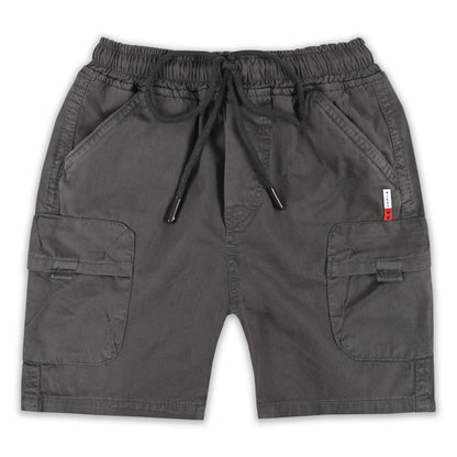 Boys Cotton Cargo Shorts Pack of 2 with Drawstring Waist | Casual Kids Summer Wear