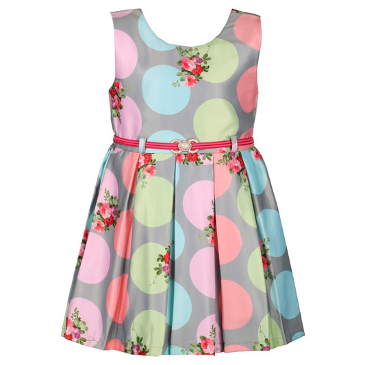 Jivzo Birthday Baby Girls Dress Frocks-(stn707grn)