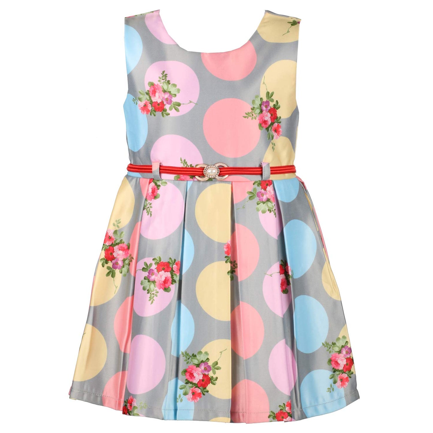 Jivzo Kids Birthday Frock Dress-(stn707y)