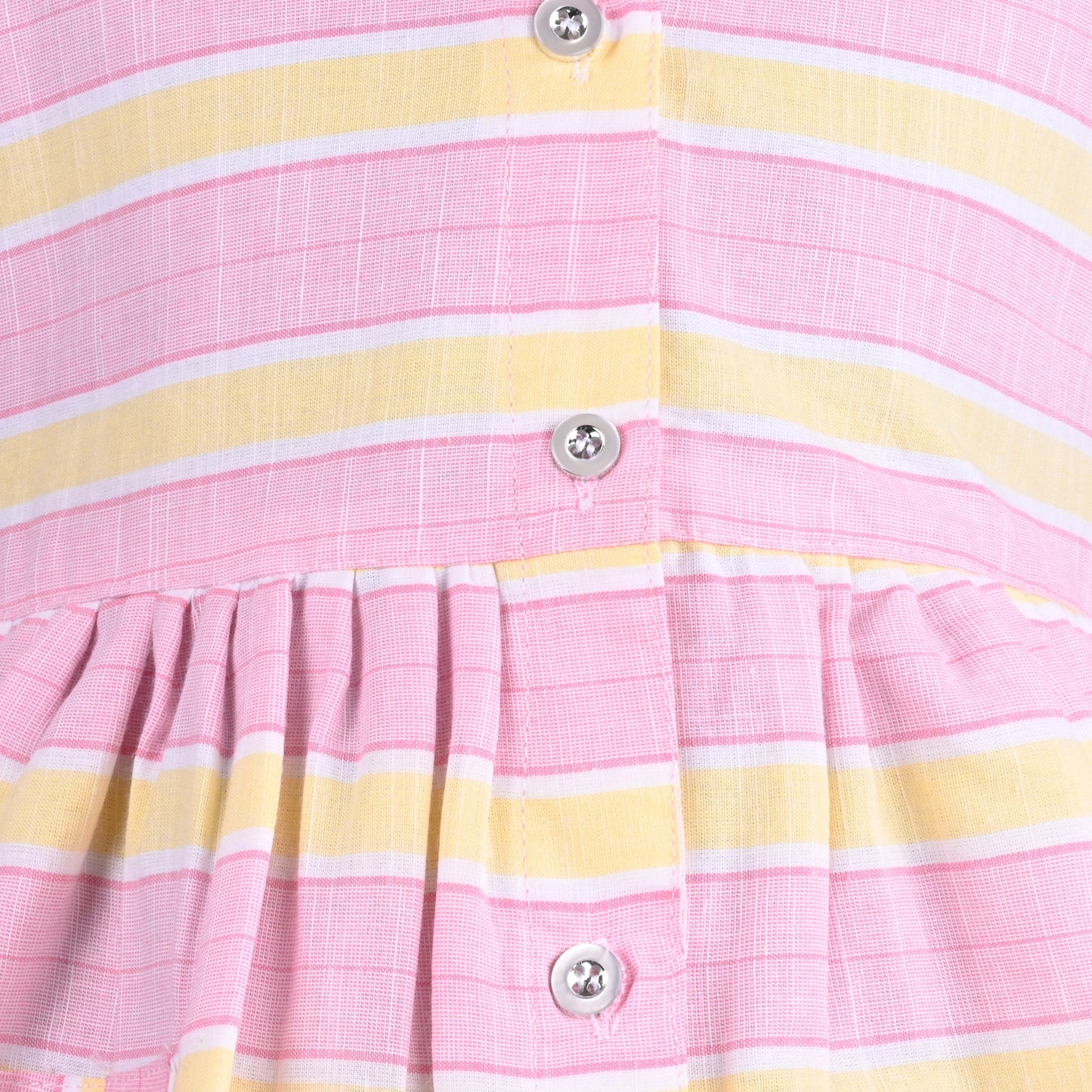 Girls Checked Fit and Flare Frock Dress
