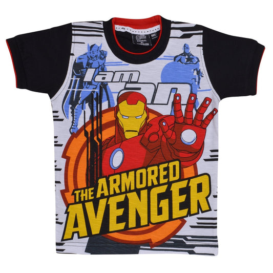 Boys Avangers Tshirt  Black -  Wish Karo Dresses