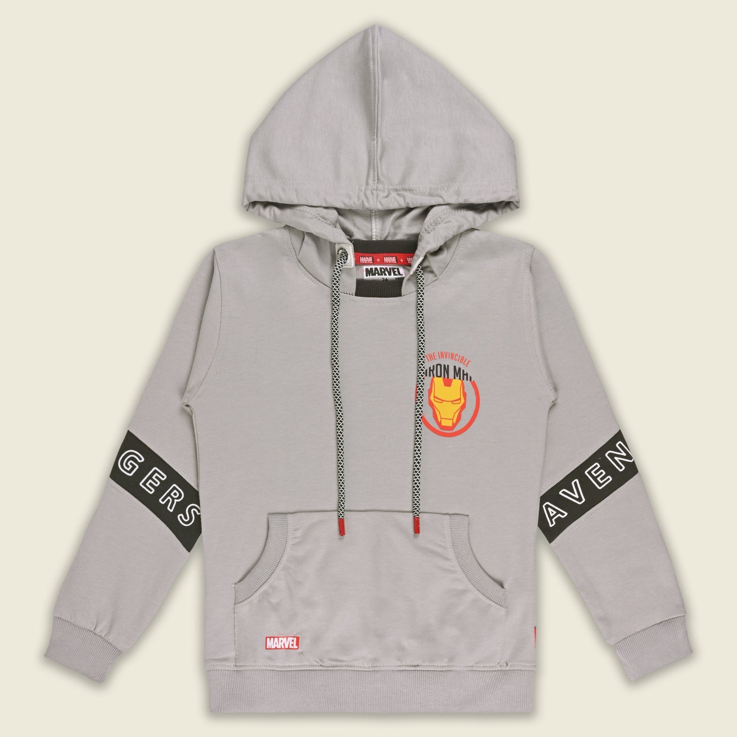 Marvel Avengers Iron Man Kids Hoodie â€“ Cotton Blend