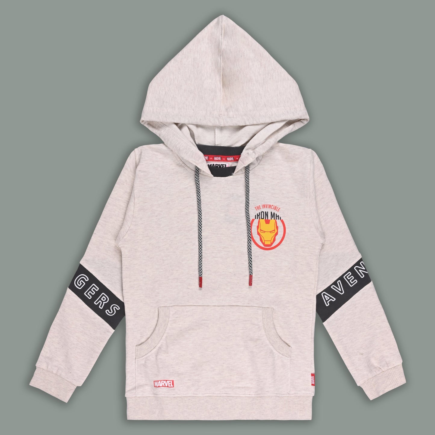 Marvel Avengers Iron Man Kids Hoodie â€“ Cotton Blend
