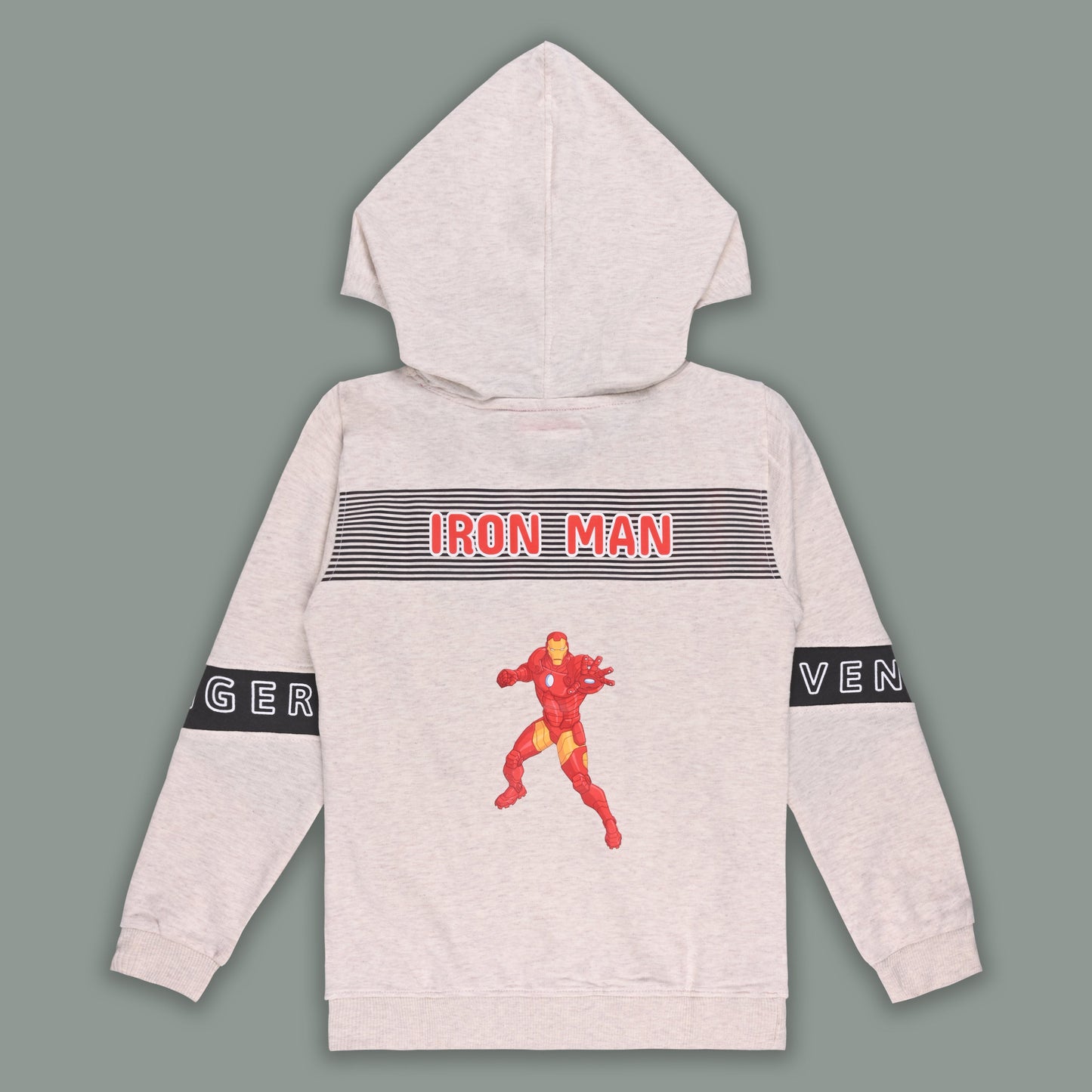 Marvel Avengers Iron Man Kids Hoodie â€“ Cotton Blend