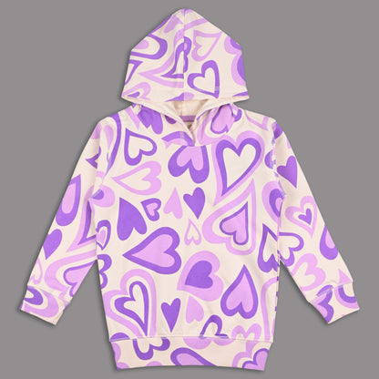 Buy Purple Unisex Cotton Sweatshirt | Best Hoodies for Baby Boys Online | Kids Hoodies Under 699