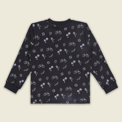 Kids Full Sleeve T-Shirt â€“ Cotton Blend T417g