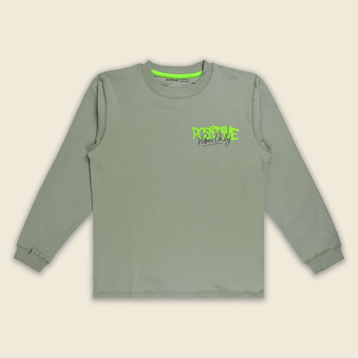 Kids Full Sleeve T-Shirt â€“ Cotton Blend T417g
