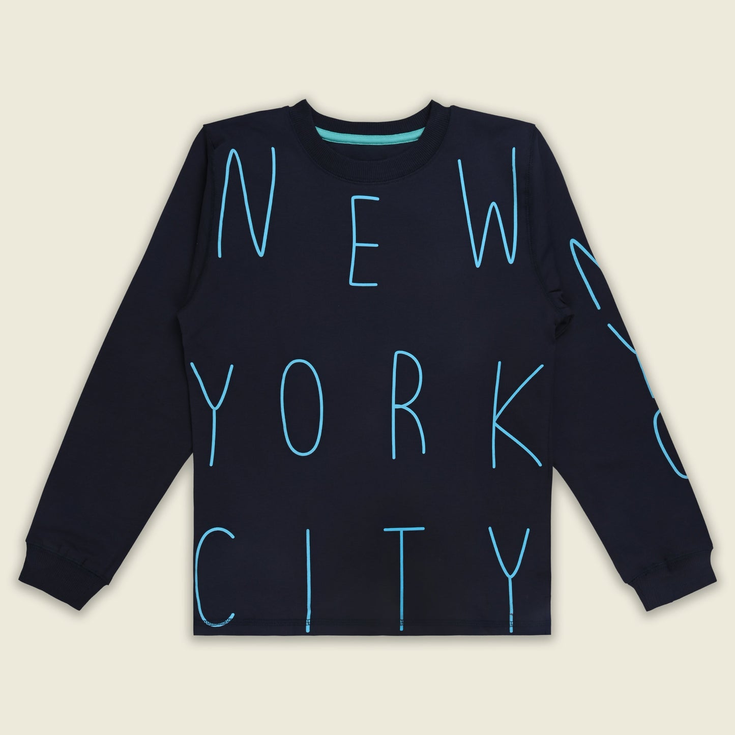 Kids Full Sleeve T-Shirt â€“ Cotton Blend T417g