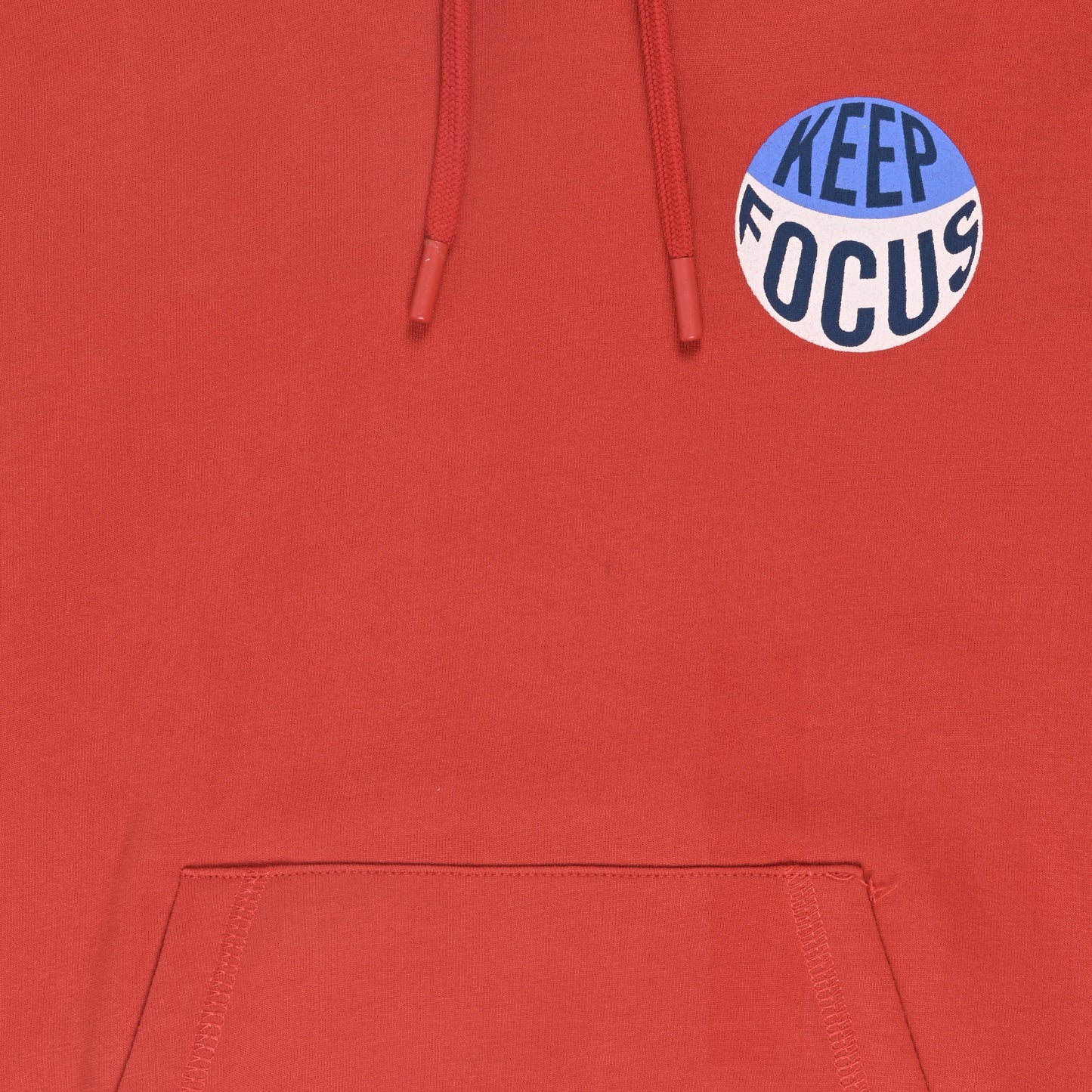 Boys Red Cotton Blend Printed Hoodie – Winter Casual Wear