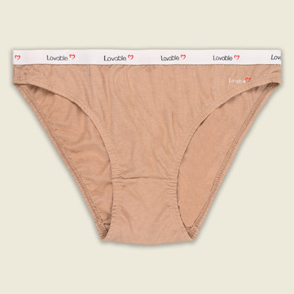 Women’s Cotton Blend Mid-Rise Briefs – Pack of 3