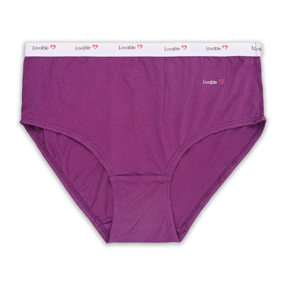 Women’s Cotton Blend Mid-Rise Briefs – Pack of 3